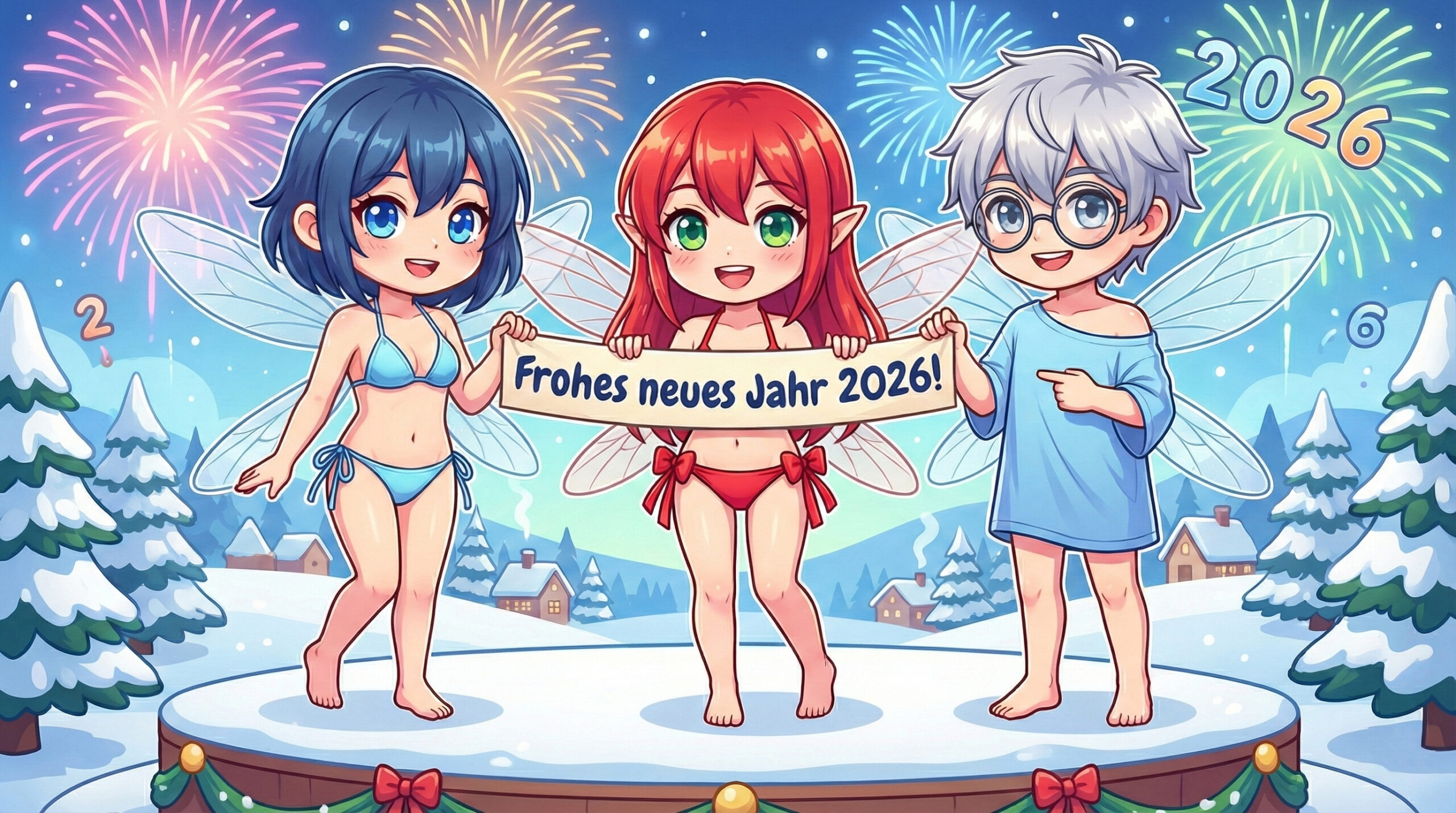 Ein frohes und gesundes neues Jahr!