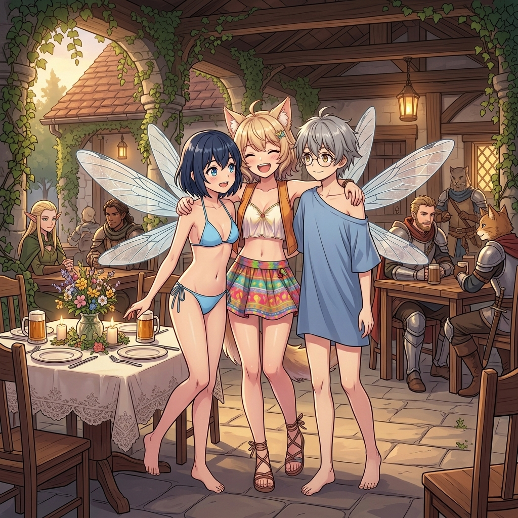 Ein Abendessen mit Hindernissen (und viel Publikum)